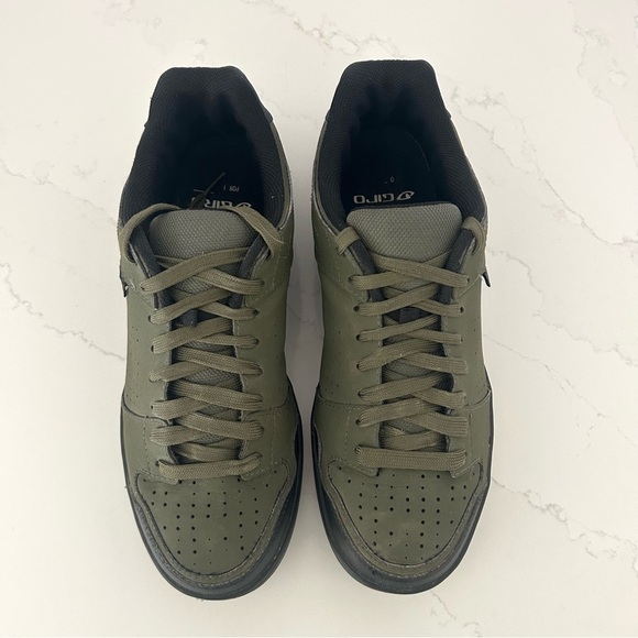 Giro Jacket II Cycling Mountain Bike Sneakers Shoes Olive Green Men Size 9.5 - Picture 2 of 14